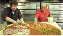 Making-a-huge-pizza